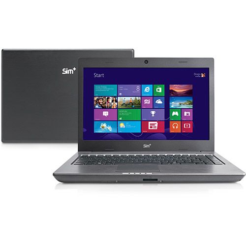 Notebook SIM Positivo 1060 com AMD Dual Core 4GB 500GB LED 1