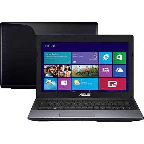 Notebook Asus F45A-VX013H com Intel Pentium Dual Core 4GB 50
